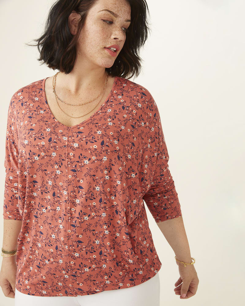 Front of plus size Stella Dolman Top by Hiatus | Dia&Co | dia_product_style_image_id:188930